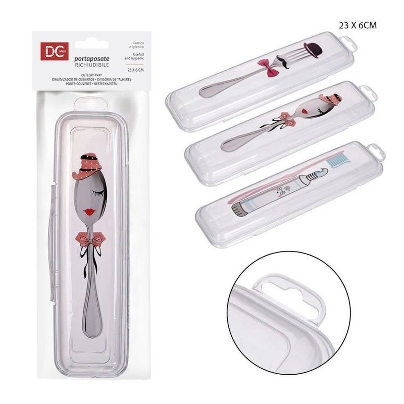 Dc Scatola Portaposate Plastica 23X6Cm