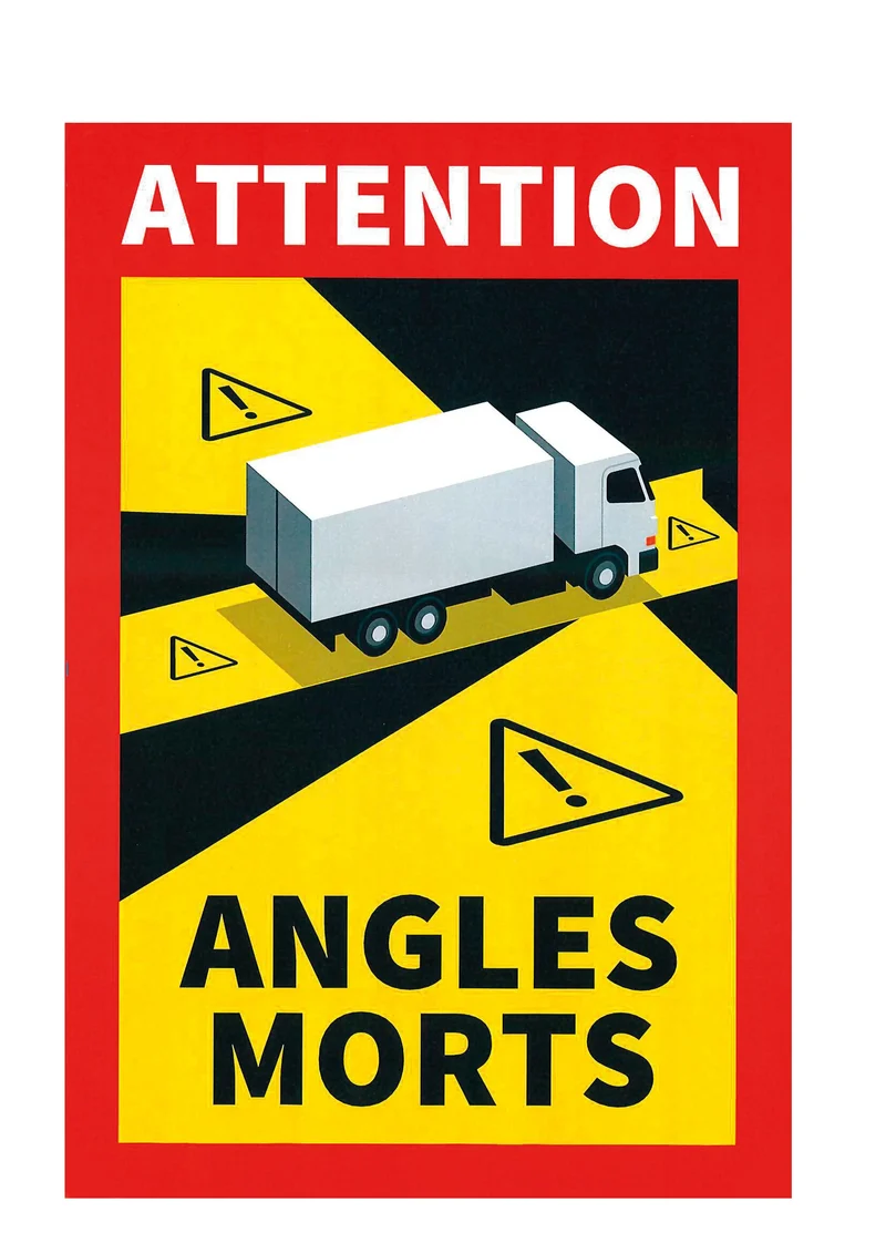 Contrassegno magnetico angoli morti, 1 pz