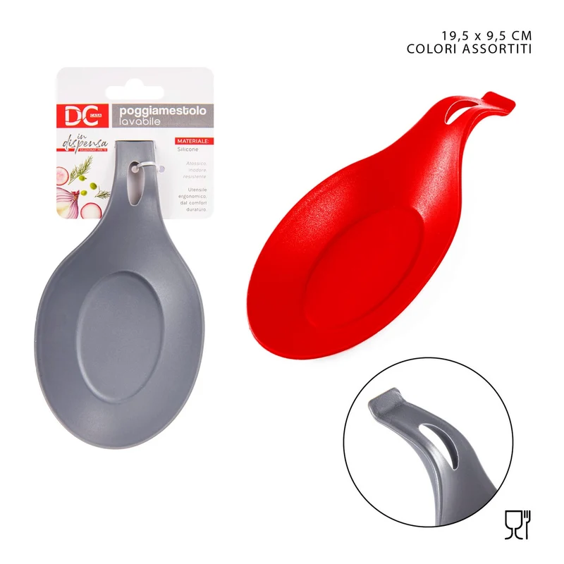 Dc Poggiamestolo Silicone 19.5X9.5X2.7Cm