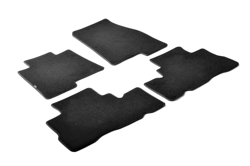 Set tappeti su misura in moquette - compatibile per Mercedes CLA 4p (02/13>04/19) - Mercedes CLA Shooting Brake (03/13>07/19) - Mercedes Classe A 5p (10/12>05/18) - Mercedes Classe B (10/11>01/19) - Mercedes GLA (03/14>03/20)