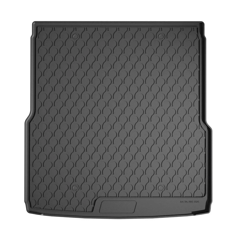 Vasca baule su misura in gomma sintetica - compatibile per Skoda Superb Wagon (04/24>) baule alto