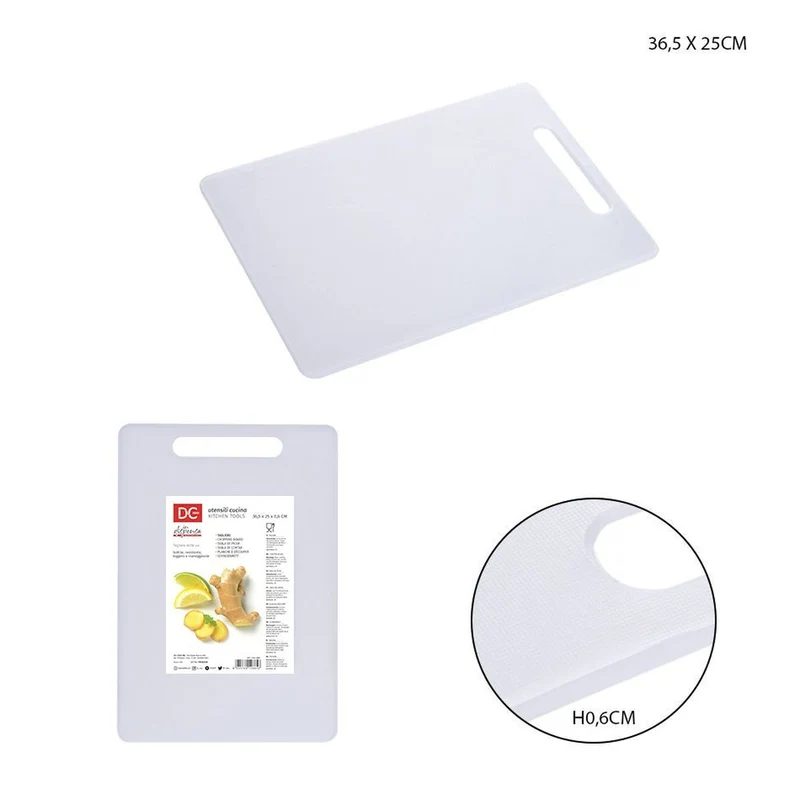 Dc Tagliere Plastica 36.5x24.8x0.6Cm