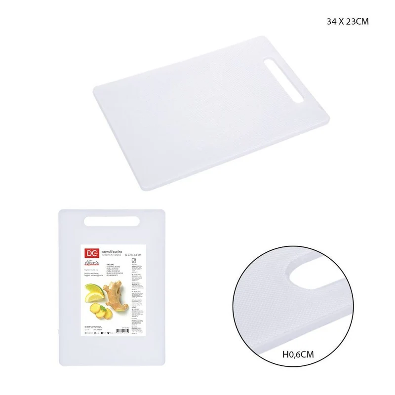 Dc Tagliere Plastica 34x23x0.6Cm