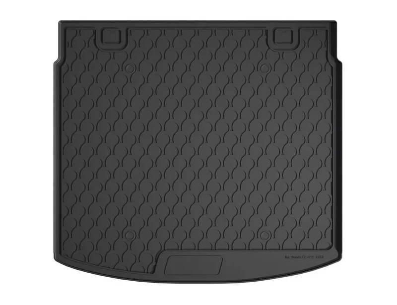 Vasca baule su misura in gomma sintetica - compatibile per Honda CR-V (11/18>08/23) baule alto