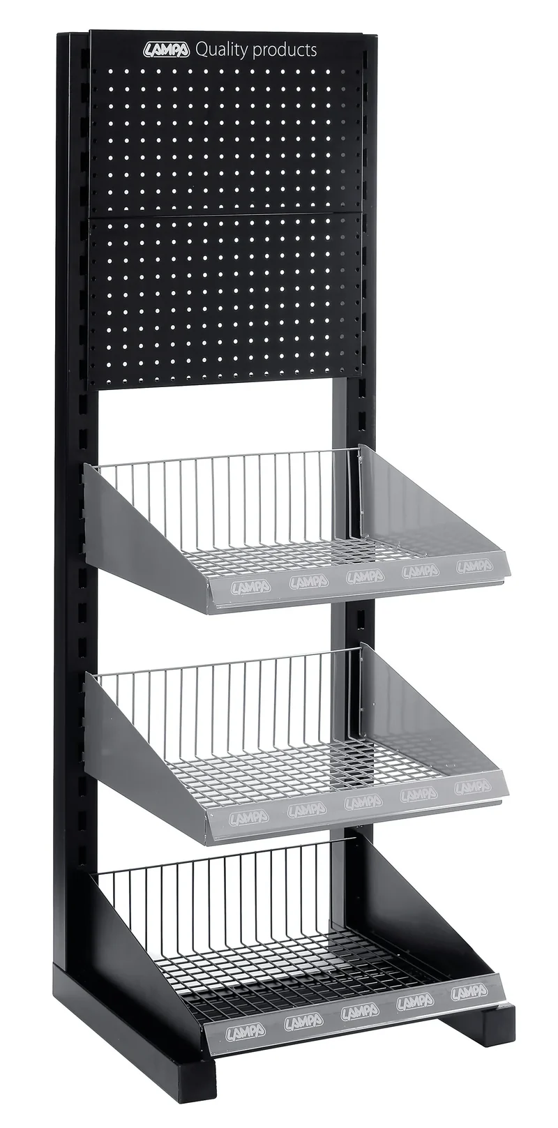 Scaffale singolo con 3 ceste - F13 - 140 cm