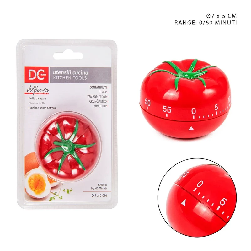 Dc Casa Timer Forma Pomodoro 70X50Mm