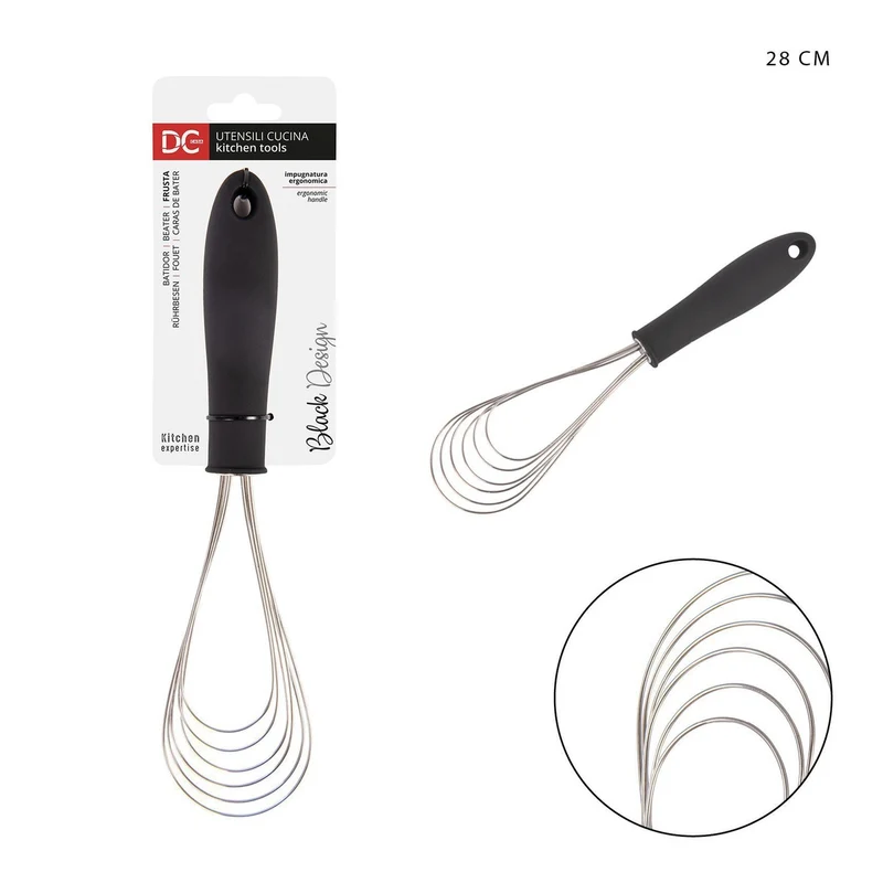 Dc L/Black Frusta Uova 28Cm