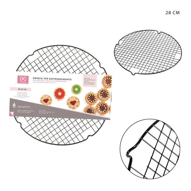 Dc Griglia Raffreddamento Metallo D32Cm