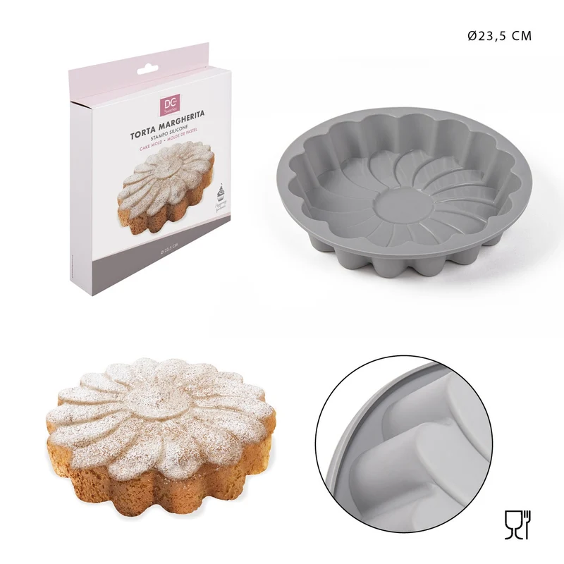 Dc Stampo Silicone Margherita 23.5Cm