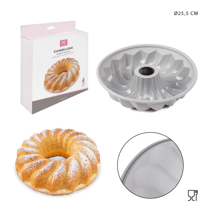 Dc Stampo Silicone Ciambellone 25.3Cm