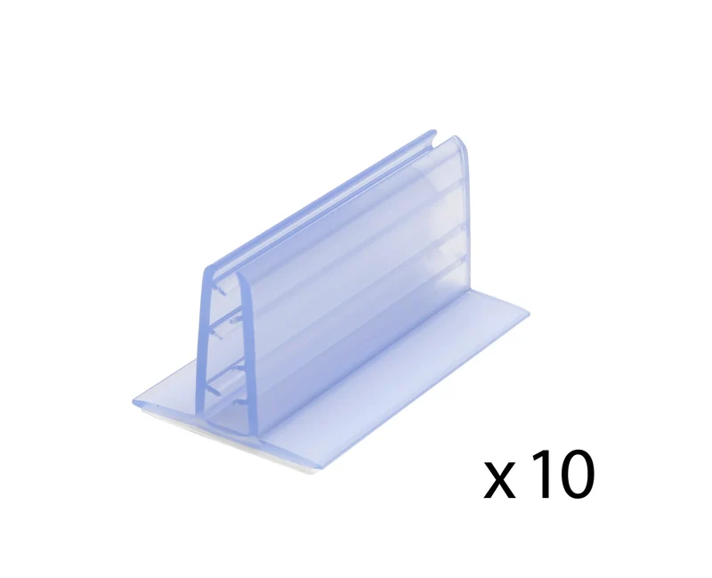 Supporto acrilico adesivo per espositori, set 10 pz
