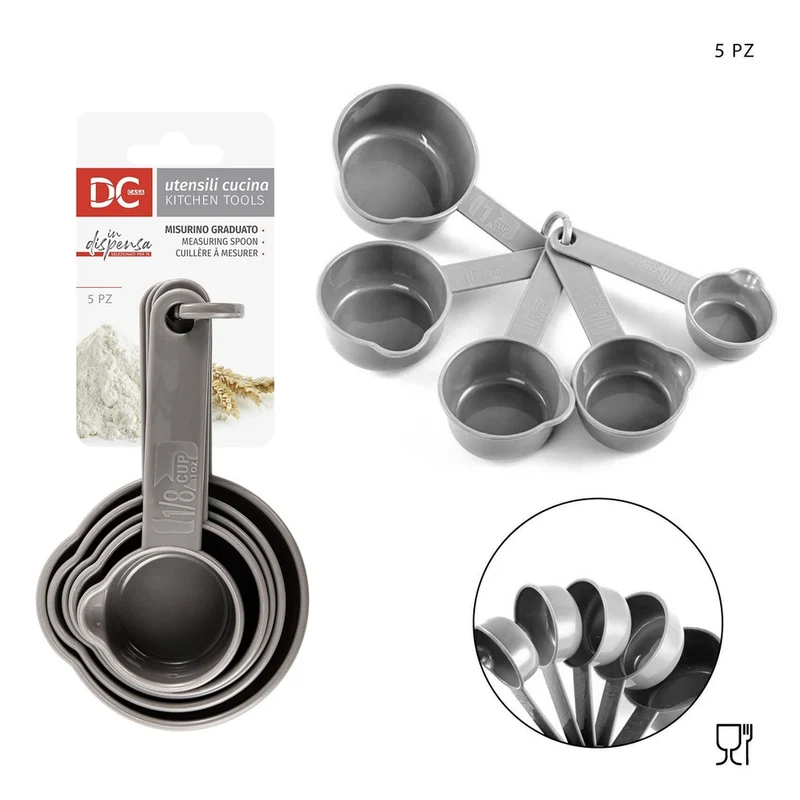 Dc Casa Dosatore Graduato Plastica 5Pz