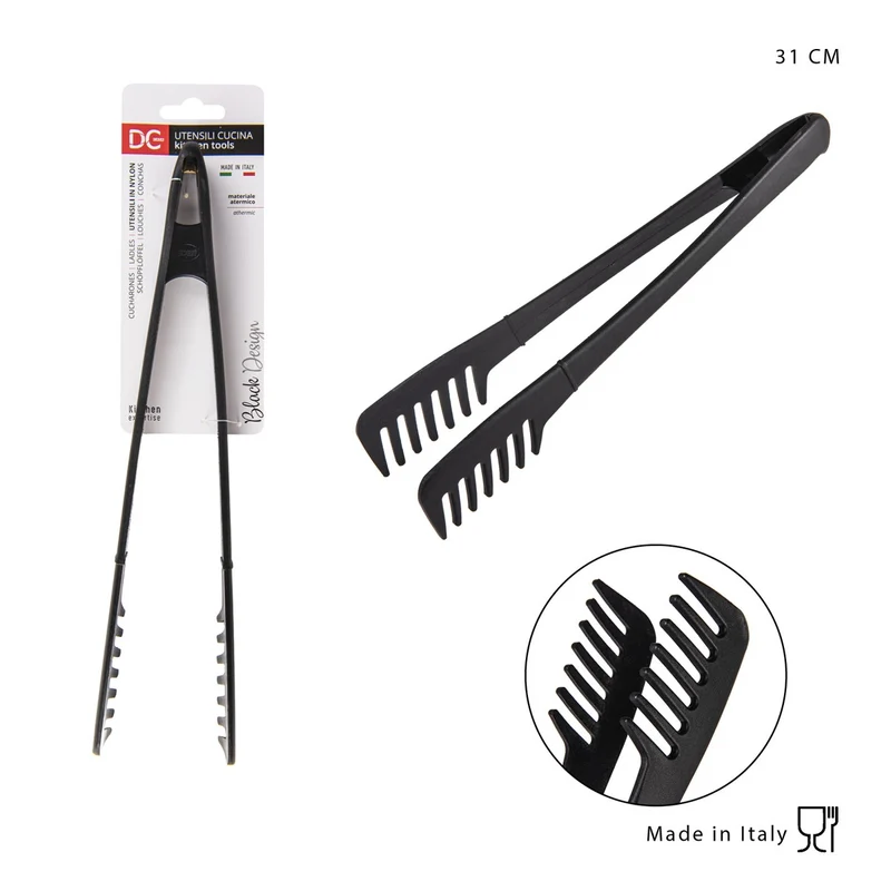 Dc L/Black Pinza Spaghetti Nylon 31Cm