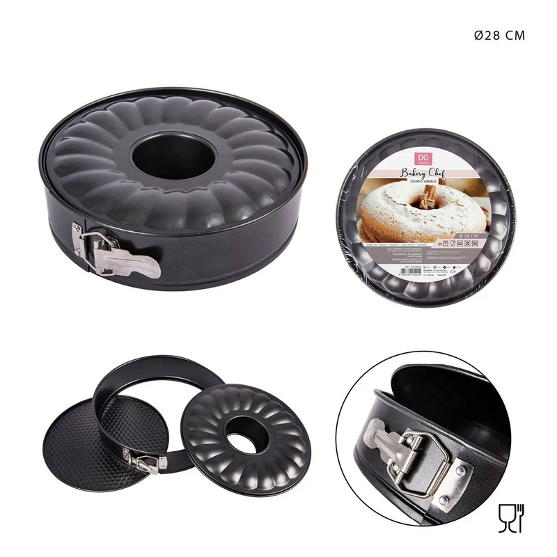 Dc Stampo Ciambellone Apribile 28X6.7Cm