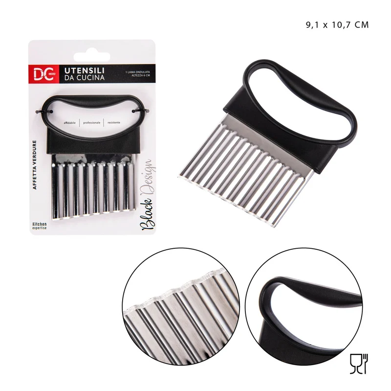 Dc L/Black Affetta Verdure Ondul. 9.1X10.7Cm
