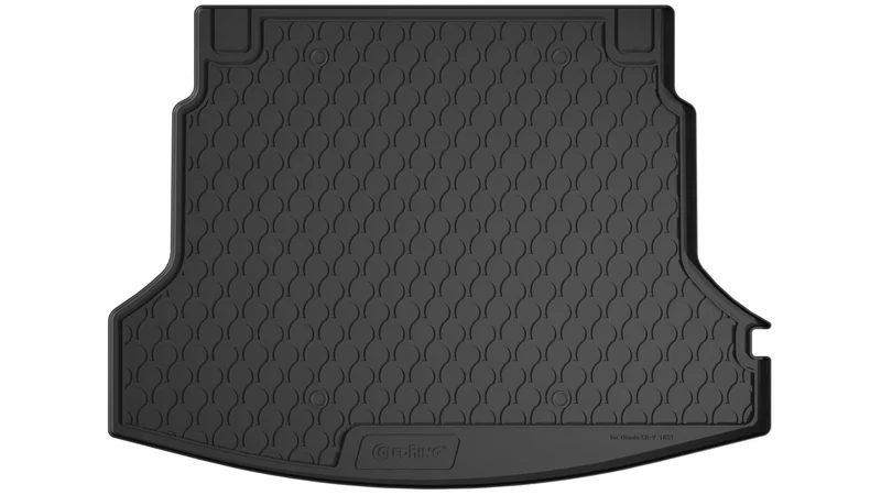Vasca baule su misura in gomma sintetica - compatibile per Honda CR-V (10/12>10/18)