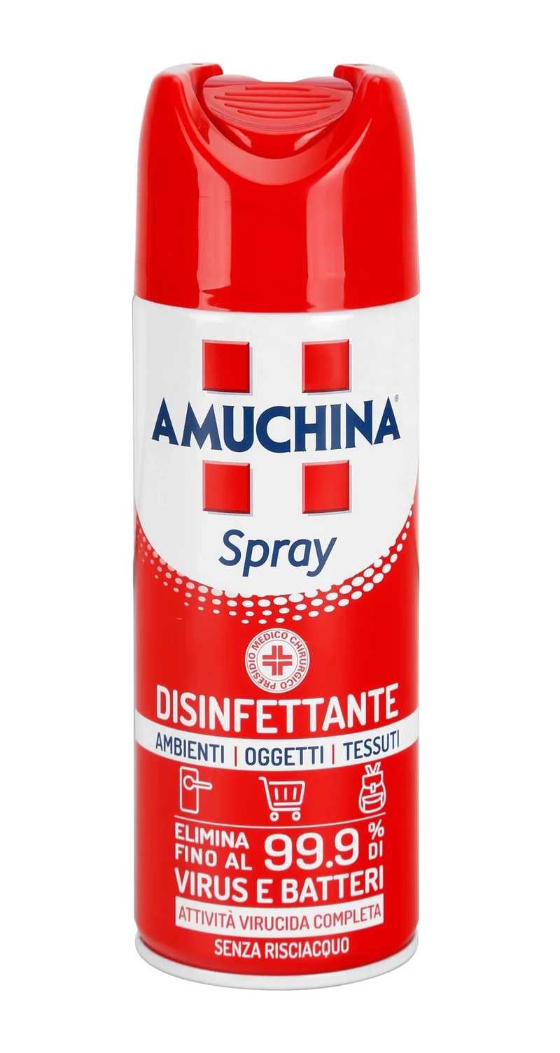 Amuchina Spray Disinfettante, ambienti, oggetti e tessuti - 400 ml