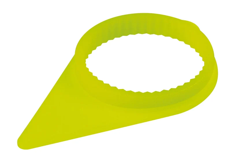 Checkpoint®, indicatori di serraggio per dado ruota, set 20 pz - 30 mm - Giallo fluo