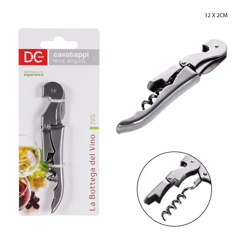 Dc Apribottiglia Inox 12X2Cm