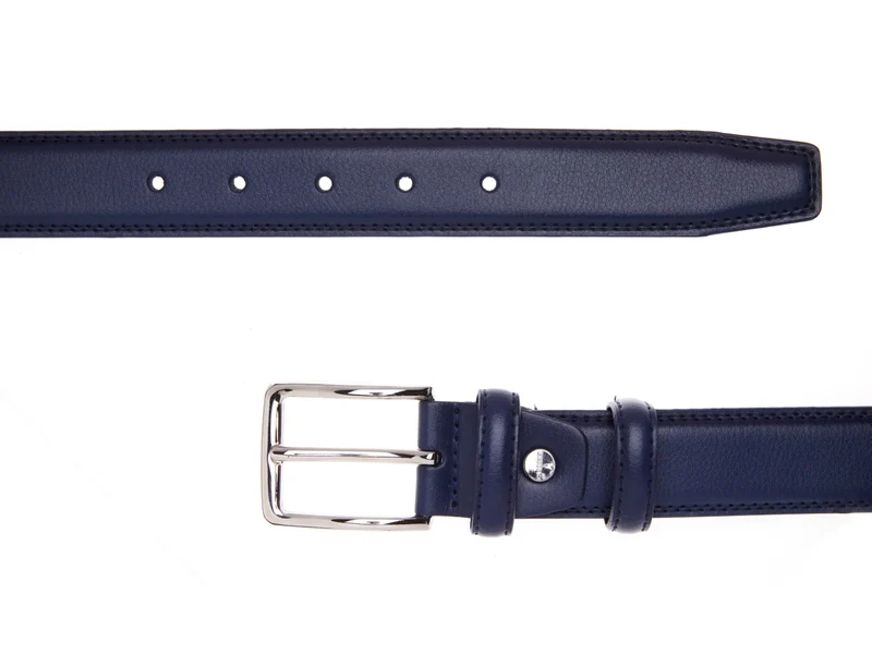 Cintura Carrera 3,5cm blu taglia S