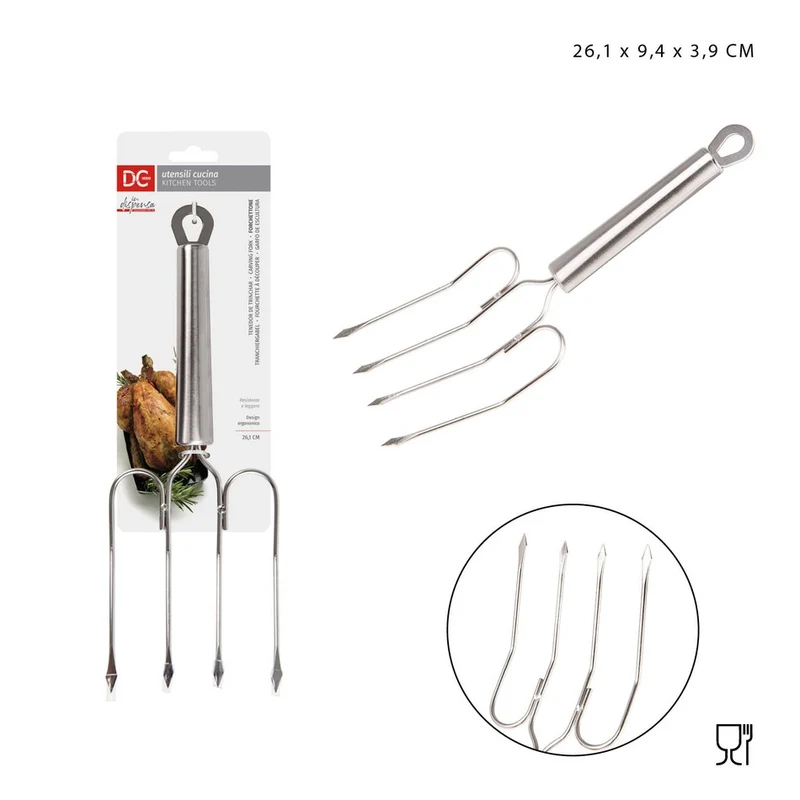 Dc Casa Forchettone Carne 26.1x9.4x3.9Cm