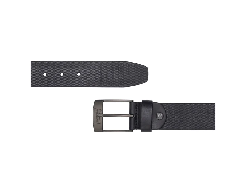 Cintura Carrera 4cm in pelle nera taglia L