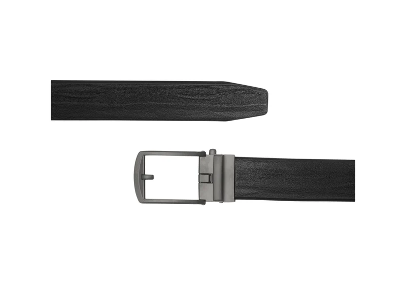 Cintura Carrera 3,5cm in pelle nera taglia S