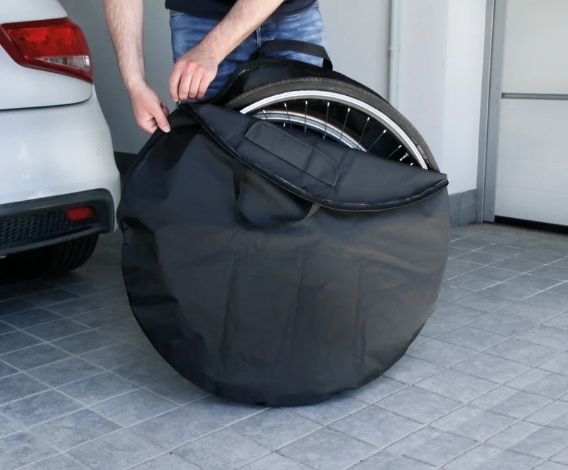 Borsa porta ruote bicicletta