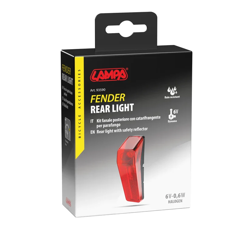 Fanale posteriore De-Luxe - 6V - 0,6W