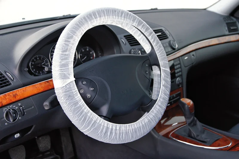 Protezione volante in PE, dispenser 100 pz