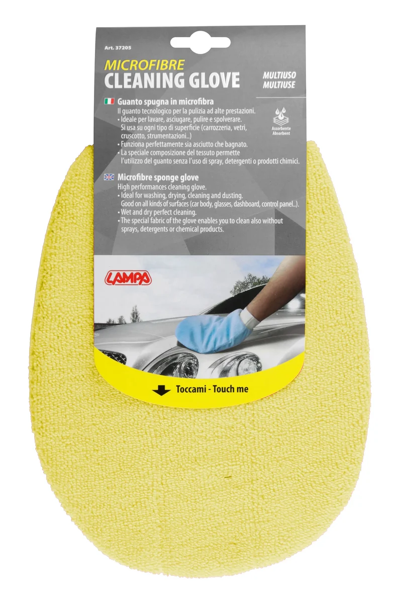 Guanto spugna in microfibra