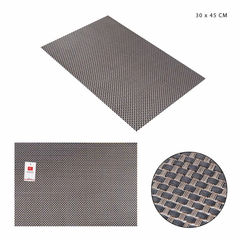 Dc Tovaglietta Pvc 30X45Cm Grigio