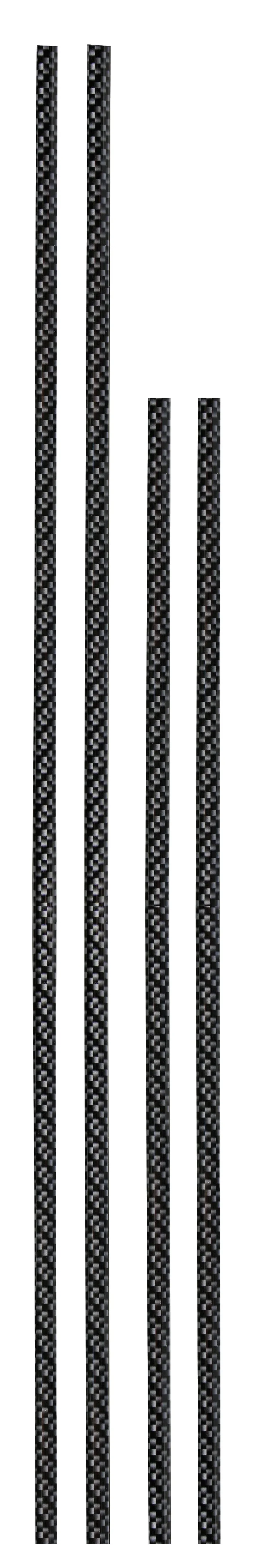 Contour-4, set 4 pezzi salvaporta - Carbon