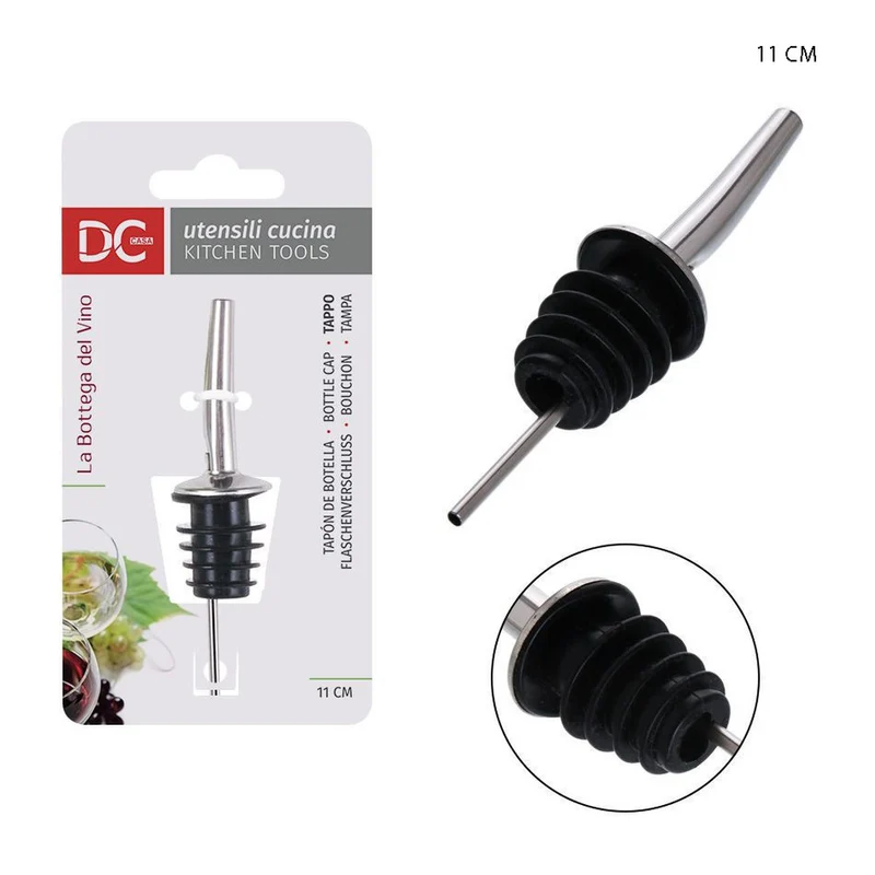 Dc Tappo Dosatore Bottiglia Inox 11X3Cm