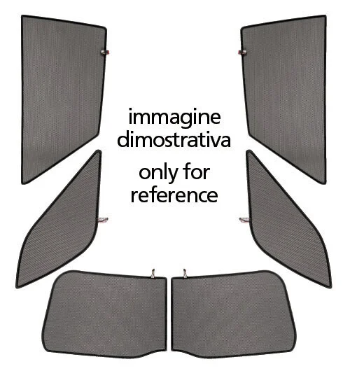 Kit tendine Privacy - 6 pz - compatibile per Peugeot 3008 (10/16>11/23)