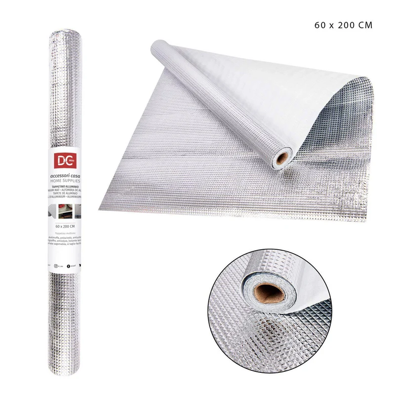 Dc Tappetino Alluminio Antimuffa 60X200Cm