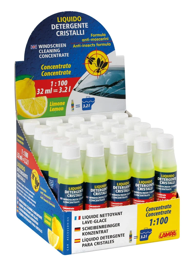 Liquido detergente cristalli concentrato - 32 ml quantità: 25