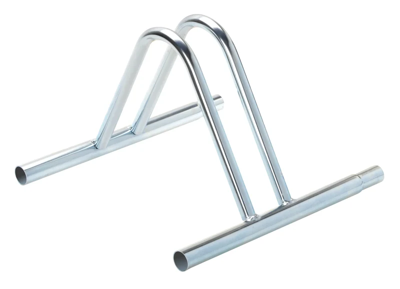 Rastrelliera portabici modulare a 1 posto, tipo basso, ingresso ruota 5 cm