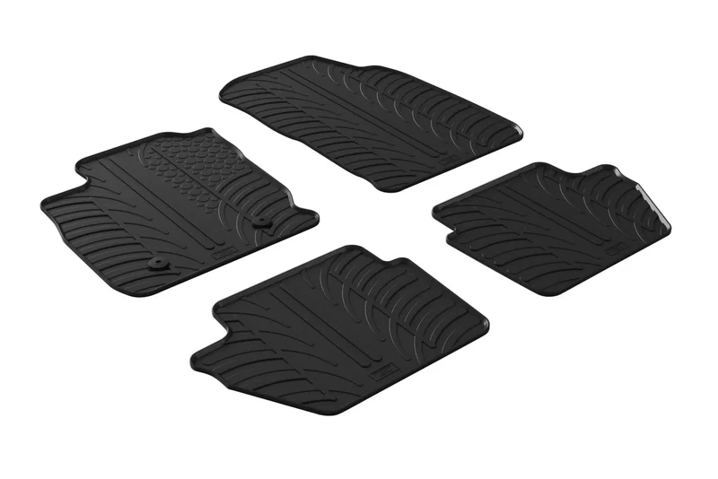 Set tappeti su misura in gomma - compatibile per Ford Ecosport (03/14>06/23)