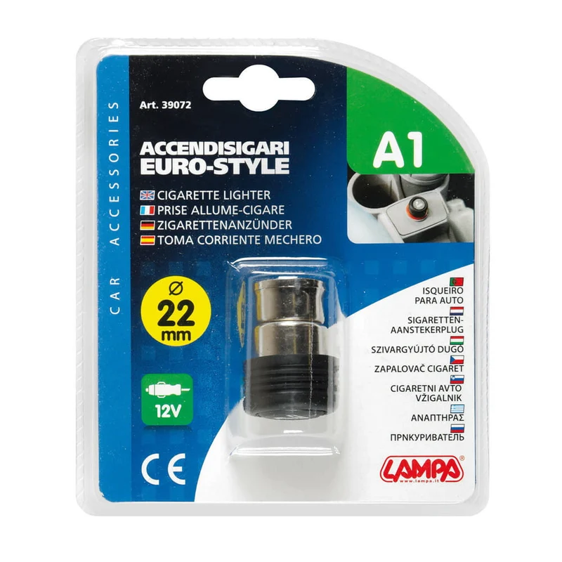 Lampa Accendisigari europeo 12v
