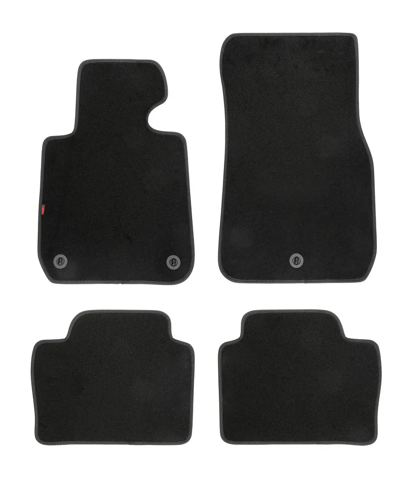 Set tappeti su misura in moquette - compatibile per Bmw Serie 3 (F30) (02/12>11/18) - Bmw Serie 3 Touring (F31) (06/12>07/19)