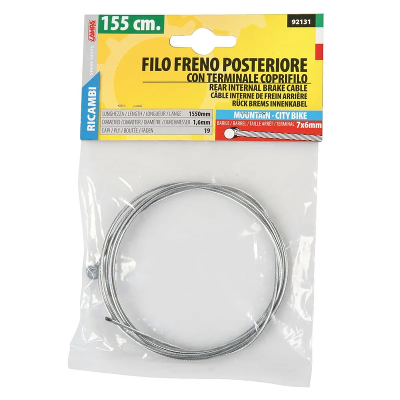 Lampa Filo freno posteriore 7 x 6Mm 155Cm
