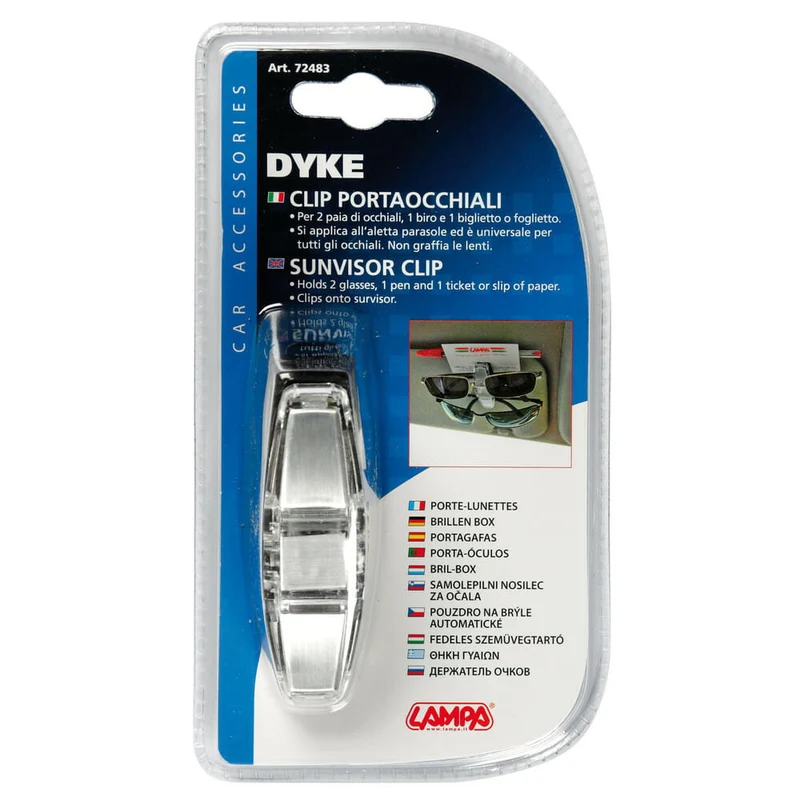 Lampa Dyke clip portaocchiali