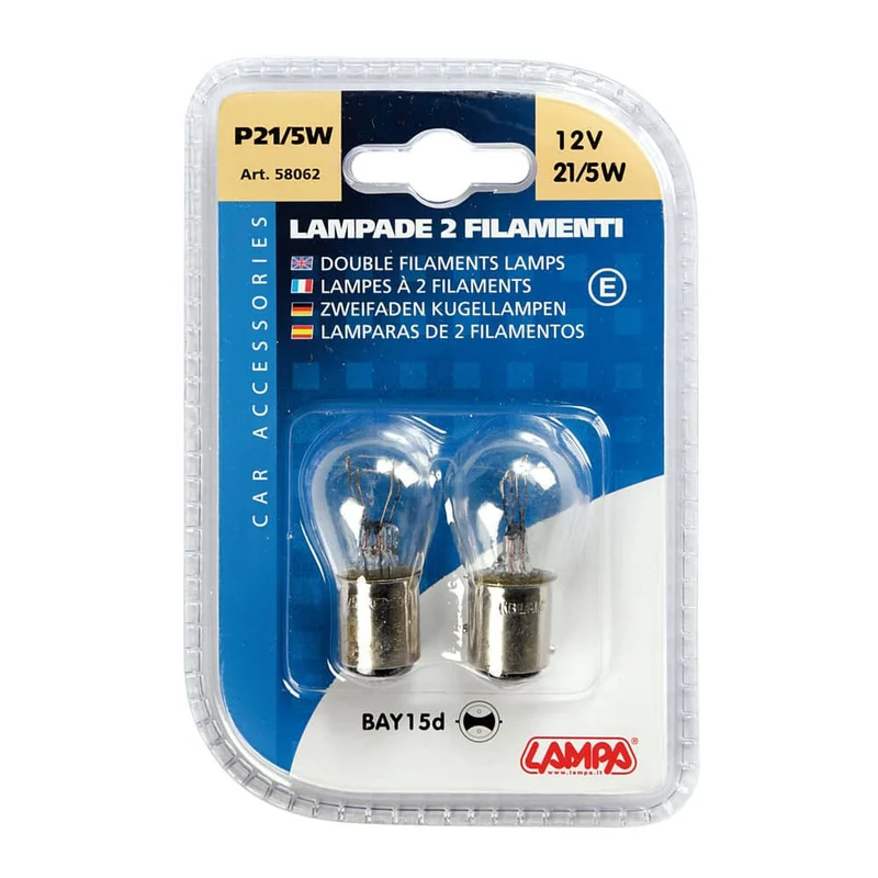 Lampa Lampade 2 filamenti 21/5W
