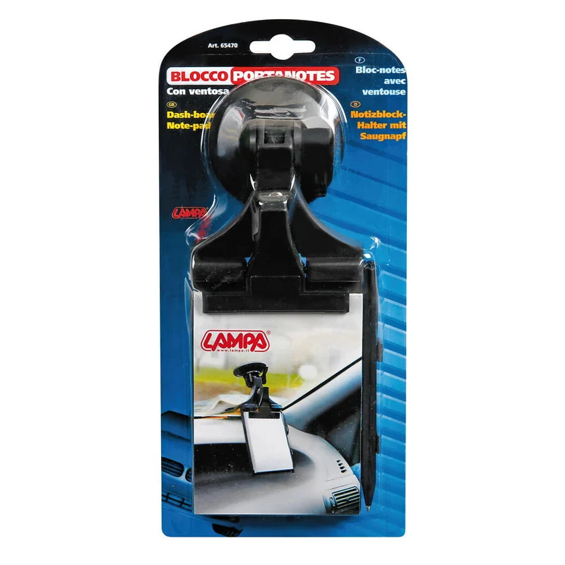 Lampa Blocco porta notes c/ventosa