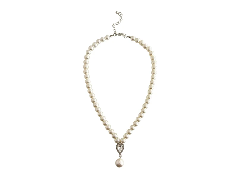 Collana corta giro perla