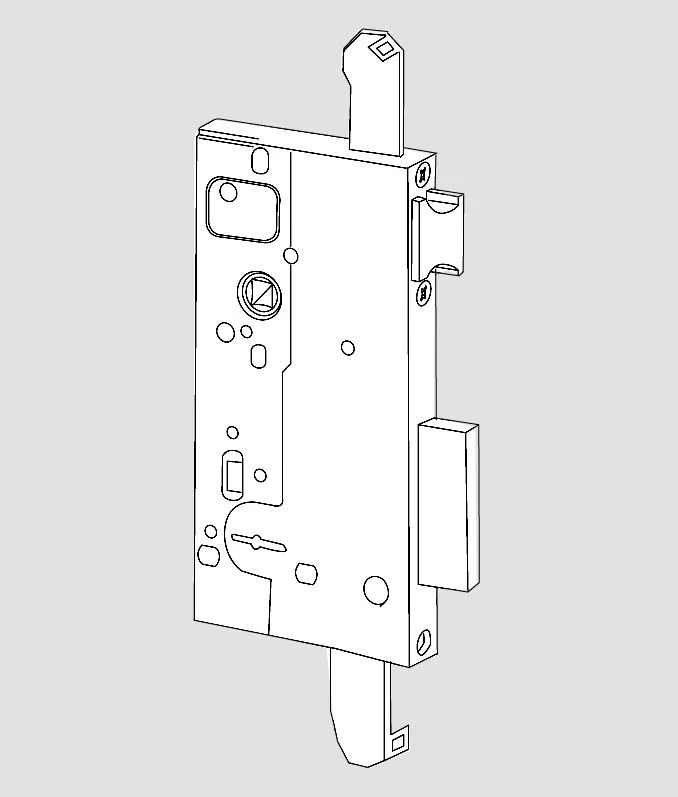 CISA 57218/50 SERRATURA D/M.INF.