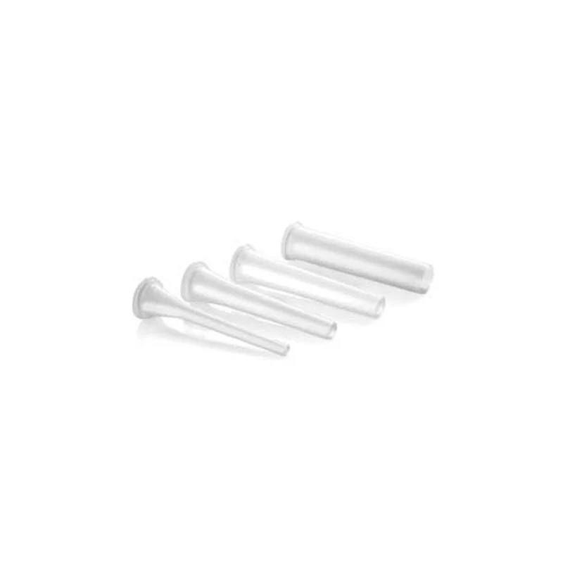 Serie imbuti in moplen 4 pezzi con sfiato aria per insaccatrici - pz.4 Ø mm.10/20/30/40 - 1 cf