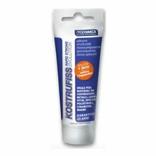 KOSTRUFISS Rapid Strong Evolution Adesivo Strutturale D4 Poliuretanico per Legno Metallo (80ml / 310ml)