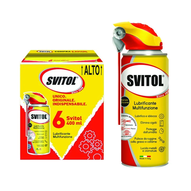Svitol sbloccante spray ml 400 bombola spray - confezione pz 6 - 1 cf